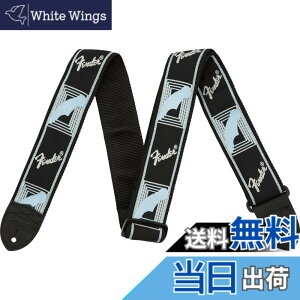 �y���������z[�t�F���_�[] �X�g���b�v 2 Monogrammed Strap, Black/Light Grey/Blue
