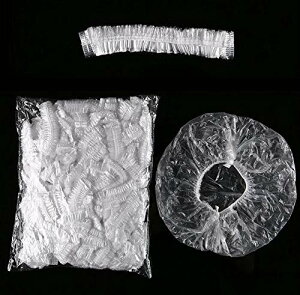 【送料無料】【BEAUTY PLAYER】シャワーキャップ ヘアキャップ 使い捨て 30枚入り 防水 透明毛染め 髪染め キャップ 髪を保護 業務用 バス用 フリーサイズ 男女兼用 プラスチック製