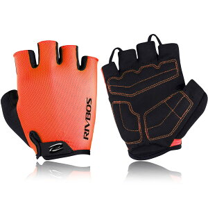 【送料無料】RIVBOS(リバッズ)サイクルグローブ サイクリング 自転車 ロードバイク グローブ 手袋 3D 立体 指切り gel入り 耐磨耗性 伸縮性 通気性 男女兼用 夏用 CHG001