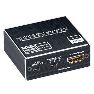 yzELEVIEW HDMI2.0b  4K(60Hz) 1080(120Hz) HDRΉ HDCP2.2 I[fBIo:fW^E3.5mmXeIbPS5/PS4slim/Nintendo Switch/Fire TVɑΉ A_v^[ IveBJ SPDIF I[fBI