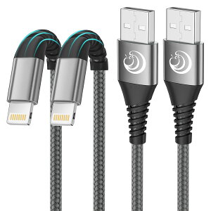 yzAioneus iPhone [dP[u 1.8m CgjOP[u 2{Zbg Lightning P[u iPhone [d R[h ACtH[dP[u ACz[dP[u iPhone 14 13 12 XR XS Pro Max iPhone 8 