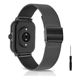 yz[HeeNia] Amazfit Active 2 Square/Amazfit Active 2/GTR Mini/GTS 4 Mini/GTS 4/Bip 3/Bip 3 Pro Ή oh 20mm xg XeX ւxg ߉\jp Amazfit GTS 3 Ή oh (u