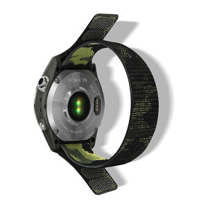 【送料無料】HeeNia QuickFit 22mm 対応バンド Garmin Quatix 8 47mm/Forerunner 970 /Descent G2/Garmin Tactix 8 47mm/Fenix 8/Fenix E/Fenix 7 Pro Solarスポーツベルト ナイロン交換バンド軽量 ガーミン ベルト Fenix 7 Pro/7/6用 (