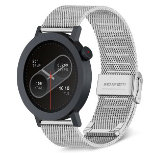 �y���������z[HeeNia] �o���h CMF by Nothing Watch Pro 3/CMF by Nothing Watch Pro 2 �Ή� �����x���g �X�e�����X�� �ւ��x���g �������߉\ �j�����p �����o���h (�V���o�[)