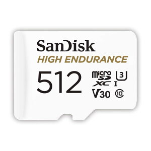 yzy TfBXN Ki z SanDisk [J[2N hCuR[_[Ή microSDJ[h 512GB UHS-I Class10 U3 V30Ή SDSQQNR-512G-GH3IA VpbP[W