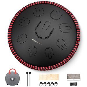 �y���������zMOOZICA 14�C���` 35cm �X���b�g�h���� �^���O�h���� 18���� D�Z�� 440Hz �n���h�p�� �X�`�[���^���_�� �I�N�^�[�u�{���f�U�C�� �ґz ���K �T ���y�Ö@ �Ŋy�� �}���b�g ���{�������