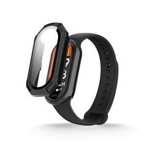 yzFor VI~ Xiaomi Band 8 / Xiaomi Band 10 p P[X Jo[ KXtČ^P[X yNOUKAJUzFor Xiaomi Smart Band 8 یJtB PC+KXt ی Jo[ ̌^ Sʕی