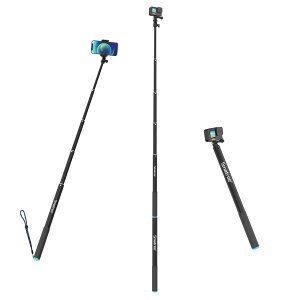 yzSmatree B_ 220CM Lk5iK 43-220CM A~ y t[gXgbvt X}z,GoproɑΉ, AkasoɑΉ,SurfolaɑΉ,ApexcamɑΉ,DJIɑΉ ANVJɓKp AE