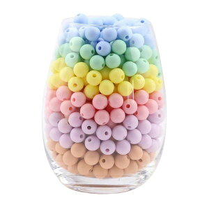 【送料無料】Promise Babe シリコンビーズ 丸玉 12mm 100個 パステルカラー 手作り用品 DIY部品 ハンドメイド素材 手芸材料 手芸用品 誕生日 プレゼント ギフト