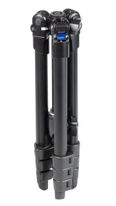 【送料無料】SLIK 三脚 エアリー S100 WQ ダブルクイックシューセット アルミ 4段 レバーロック式 自由雲台 脚反転式 107225