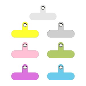 【送料無料】JCJCLY 肩かけ 首かけ 全機種対応 携帯電話ストラップテザー フォンと互換性のある金属リング付き ストラップホルダー スマホ ストラップホルダー スマホ タグパッチ スマホア