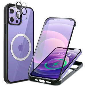 yzHAUTRKBG iPhone 12 p P[X NA ʋKX Sʕی [MagSafeΉ] [JtC] ^b`plx }OZ[t CX[dΉ ČRMILKi擾 ϏՌ ACt