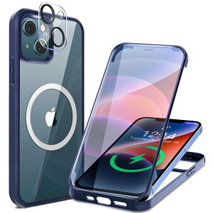 yzyʋKXEٓIȑϏՌzHAUTRKBG iPhone 14 Plus p P[X NA Sʕی [MagSafeΉ] [JtC] MȂ \tgTPUop[ }OZ[t CX