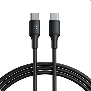 yzVOLTME USB Type C P[u 60W/3A PD/QC}[dΉ USB C to USB C fh~ f[^] ^Cvc P[u iPhone 15AMacBook ProAMatebookAiPadAXperiaAGalaxytype-cfoCXΉi2m ubNj