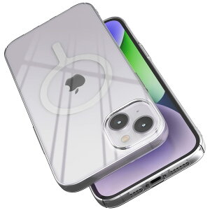 yzyĈ悤ȔzSinjimoru iPhone 14 Plus MagSafepX}zP[XA1mm̒^ }OZ[tΉiPhoneP[X }Olbg CX[dΉ NAP[XBM-AiroFit Basic for iPhone 1