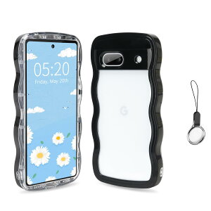 �y���������zHILEGENER Google Pixel 7A ���킢�� �P�[�X �g��t���[�� ���˂��� �ϏՌ� �O�[�O�� �s�N�Z��7A 6.1�C���`�p����~�� �X�}�z�P�[�X�E�F�[�u �f�U�C�� ��Ƀt�B�b�g �X�}�z�J�o�[ �؍� 