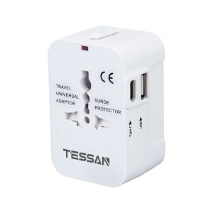 �y���������z�C�O�ϊ��v���O �S���E�Ή� TESSAN �R���Z���g �ϊ��v���O ���s�p 1USB-C��1USB-A�|�[�g 1AC�R���Z���g A O BF C�^�C�v �}���`�ϊ��A�_�v�^�[ �[�d�� �؍�/�A�����J/�C�M���X/�I�[�X�g��