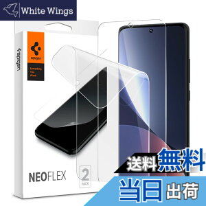 �y���������zSpigen NeoFlex �t�B���� Xiaomi 12 �� 12X �p �S�ʕی� TPU�f�� �V���I�~ 12 �� 12X �Ή� �\�蒼�����\ �t���J�o�[ 2����