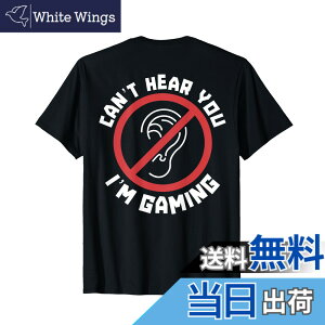 �y���������zCan't Hear You I'm Gaming Back Print Funny Gamer Safe Sign T�V���c