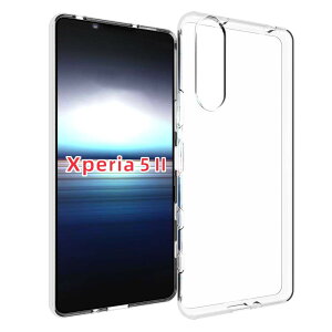 �y���������zAXYO Xperia 5 II �P�[�X Xperia 5ii 6.1�C���` �N���A �J�o�[ TPU �\�t�g �ϏՌ� �w�ʃJ�o�[ ���y�� �ɔ� �����h�~ �σX�N���b�` �h�R�� Xperia 5ii SO-52A au Xperia 5ii SOG02 �Ή� ���^�J�o�[ �ی�
