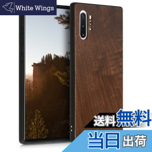 �y���������zkwmobile �X�}�z�P�[�X Samsung Galaxy Note 10 Plus�Ή� �P�[�X - �ؐ� �g�уP�[�X TPU�o���p�[ - �i�`������ �E�b�h �X�^�C��