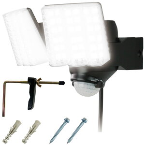 �y���������zDAISHIN LED �l�� �Z���T�[���C�g AC �R���Z���g 100V 2���� DLA-7T200 ���O �N�����v �ȒP ���t�� �l���Z���T�[���C�g �O �h�ƃ��C�g �K���[�W �� ���� �� ������ �h�J �N�����v�� ����