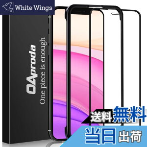 �y���������zOAproda �K���X�t�B���� iPhone 11 / XR �p �S�ʕی� �t�B���� �yiPhonexr / iPhone11 �p�z�t���J�o�[ �K�C�h�g�t�� 6.1�C���`