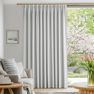 �y���������zDeconovo �Ռ��J�[�e�� �h���[�v�J�[�e�� ���n ��150cm��230cm �O���[�z���C�g 1���� 1���Ռ� ������� �d�؂� ���L�� �`��L�����H UV�J�b�g �f�M �h�� �ߓd�΍� ����ډB��