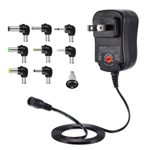 �y���������zPunasi �`���[�W���[ 3V-12V �d������ �ϊ��v���O ���j�o�[�T�� AC�[�d�� AC�A�_�v�^�[ DC�A�_�v�^�[ ���f�� �p���v �X�s�[�J�[ LED���C�g ���[�^�[ �P�[�u���Z�b�g (12w)�R�l�N�^�̋�