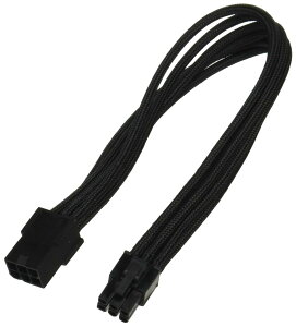 �y���������zSilverStone�� PSU�ėp�����X���[�u���W�����[�P�[�u�� SST-PP07-IDE6B(�u���b�N)