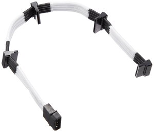 �y���������zSilverStone�� PSU�ėp�����X���[�u���W�����[�P�[�u�� SST-PP07-BTSW (�z���C�g)