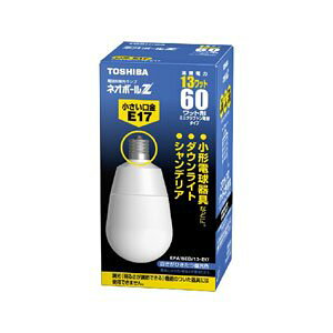 �y���������zTOSHIBA �l�I�{�[��Z A�` 60W�^�C�v �������a17mm �����F EFA15ED/13-E17