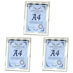 �y���������zCharmoon �t�H�g�t���[�� A4 �z�� �V���o�[ �K���X�� �ʐ^���� �܏� ������� �c�����p (�^�C�vC, 3��)