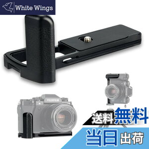 �y���������zJJC MHG-XT5 �O���b�v L�^�n���h�O���b�v Fuji X-T5 XT5 �J�����p �o�b�e���[�O���b�v �����B�e�\ �ꕔ�Ƒ��ʂ�1/4-20�̃l�W �O�r���t���\ �d�r�������֗�