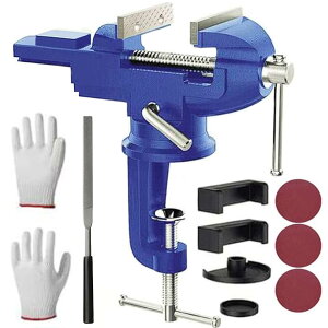 �y���������z�ő�J��75mm ���^��㖜�� 360°��]�Օt�� �x���`�o�C�X �N�����v ���|�� ���S�ł͂���܂��� �g�їp��Ƒ� �؍H ���� ������ �������H