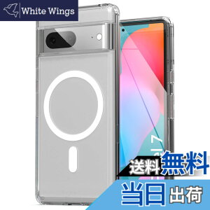 �y���������zEncased �P�[�X���莥�C�P�[�X Google Pixel 7�p - MagSafe�[�d&�A�N�Z�T���[�Ή� (�N���A)