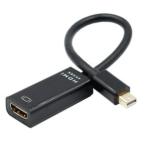 �y���������zMini DisplayPort to HDMI �ϊ� 4K 3D�Ή� Thunderbolt DP to HDMI HDTV �ϊ� �P�[�u�� �A�_�v�^�[ Microsoft Surface Pro ThinkPad X1 (ZAZ) cable-065
