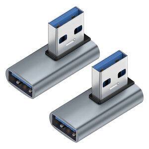 �y���������zYFFSFDC USB 3.0 �A�_�v�^ L�^ �A�_�v�^ 2�Z�b�g USB ���p�ϊ� USB Type A L���^�ϊ��A�_�v�^ ���^ �y�� �^�C�vA �I�X ���X 10Gbps �����f�[�^�`���A�_�v�^ �����d���f�[�^ �r�f�I�A�_�v�^
