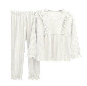 �y���������z[VOKLLIYU] ���̎q ���� �p�W���} �q���� ���[���E�F�A �K�[���Y �L�b�Y �㉺ �Z�b�g �p�W���} ���킢�� ������� �t�ďH�~ �Q�Ԓ� ������ 100-160cm ���� ���K ���G�肪���� (1-�z���C