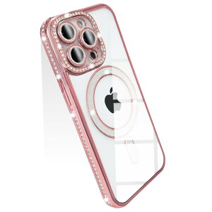 �y���������zJOOBOY �X�}�z�P�[�X �Ή� iPhone 15 Pro Max �N���A �P�[�X ���� ���b�L���H Magsafe�Ή� ���炫�� �u�����u���� �Ռ��z�� ���킢�� �L���L�� ���� �l�C �L�����N�^�[ ���C�����X�[�d��