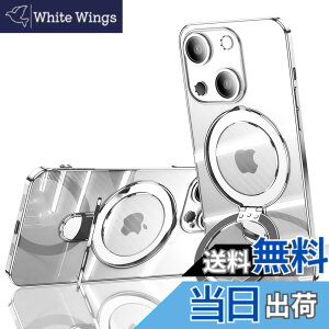 �y���������zJOOBOY iPhone 15 Plus �p �P�[�X MagSafe�Ή� �N���A �����O�t�� ���b�L�d�グ �����Y�J�o�[�t�� �\�t�gTPU �ϏՌ� ���ɋ����w�� ���C�����X�[�d �X�g���b�v�z�[���t�� �A�C�t�H��15 �v