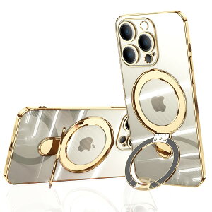 �y���������zJOOBOY iPhone 15 Pro 6.1�h �p �P�[�X MagSafe�Ή� �N���A �����O�t�� ���b�L�d�グ �����Y�J�o�[�t�� �\�t�gTPU �ϏՌ� ���ɋ����w�� ���C�����X�[�d �X�g���b�v�z�[���t�� �A�C�t�H��15