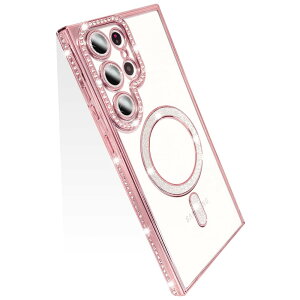 �y���������zJOOBOY �X�}�z�P�[�X �Ή� Galaxy S24 Ultra �P�[�X SC-52E | SCG26 �P�[�X ���� �N���A ���b�L���H Magsafe�Ή� ���炫�� �u�����u���� �Ռ��z�� ���킢�� �L���L�� ���� �l�C �L�����N�^�[ 