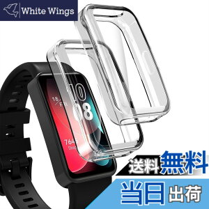 �y���������zHianjoo 2���� Huawei Band 10/9/8 �Ή� �P�[�X [�ی�J�o�[ + �t�B���� ��̌^] Huawei Band 10/9/8 �Ή� �J�o�[ TPU�f�� �S�ʕی� �Ռ��z�� �����x�^�b�` �\�t�g�P�[�X [�N���A+�N���A]