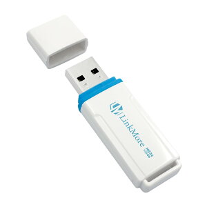 �y���������zLinkMore USB������ NR34 128GB USB3.1 �L���b�v�� (�ő�Ǎ����x120MB/s)