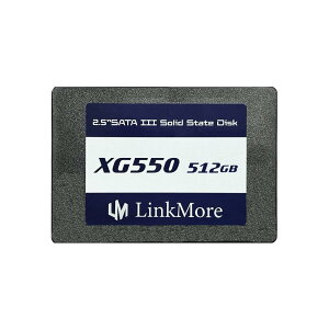 �y���������zLinkMore XG550 512GB 2.5�C���` ����SSD SATAIII 6Gb/s (�Ǎ��ő�540MB/s)