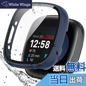 �y���������zBOOLINN For Fitbit sense2 �J�o�[/Fitbit versa4 �J�o�[ 3D���p�G�b�W �����^ PC+�K���X�f�� ��̌^ �t�@�[�E�F fitbit sense2 �P�[�X/fitbit versa4 �P�[�X �Ή� �����ߗ� �L�Y�h�~ �w��h�~ �ȒP��