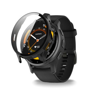 �y���������zFor �K�[�~�� Garmin Venu 3S �Ή� �P�[�X �ی�J�o�[ �ی�t�B���� ��̌^ KONXISA PC+�����K���X�t ��̌^ �ی� �J�o�[ �t�B���� �y�� ���^ �����ȒP �����ߗ� �C�菝�h�~ �h�Ռ� �Ռ�