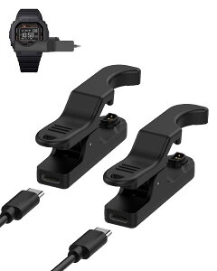 �y���������zFor G-SHOCK GBD-H2000 �r���v �Ή� �[�d�P�[�u�� �[�d��yKONXISA�z�r���v USB�P�[�u�� ���ϋv �y�� ������ �����^�ѕ֗��i2�{/�u���b�N�j