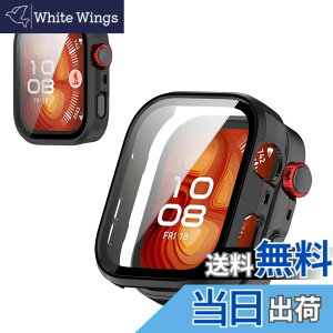 �y���������zFor HUAWEI WATCH FIT 4 Pro �p �P�[�X �J�o�[ KONXISA �P�[�X+�t�B���� ��̌^�iPC�P�[�X+�����K���X�t�j�����ߗ� �C�菝�h�~ �Ռ��z�� �����[�d�\ �S�ʕی� ���E�ȒP �ی�J�o�[�i�u��